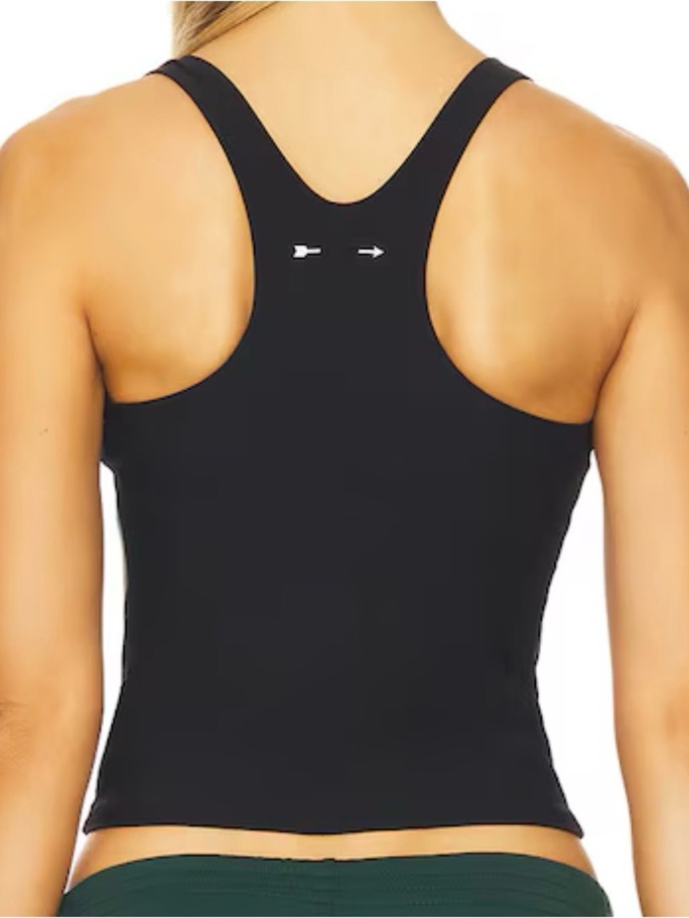 The Upside Women's Laurie Crop Tank Top Shelf Bra Sz 10 from Revolve $100